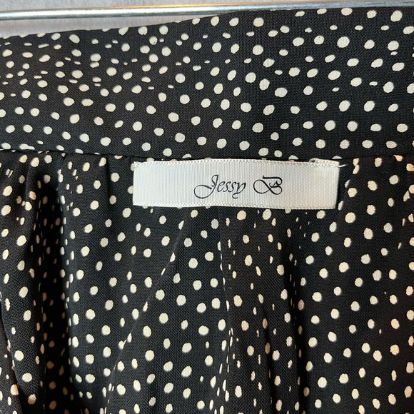 ModCloth Jessy B black and white polka dot skirt - Picture 6 of 6